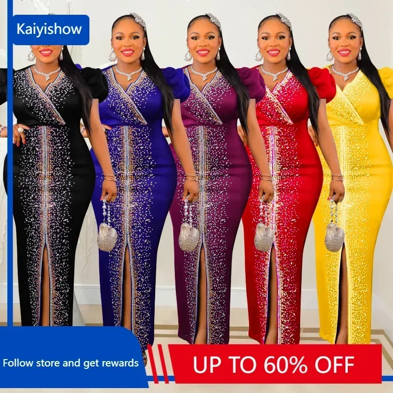 Customized African Dresses for Women Summer Autumn African V-neck Short Sleeve Polyester Black Blue Red Yellow Long Dress Maxi D
Customized African Dresses for Women Summer Autumn African V-neck Short Sleeve Polyester Black Blue Red Yellow Long Dress Maxi D