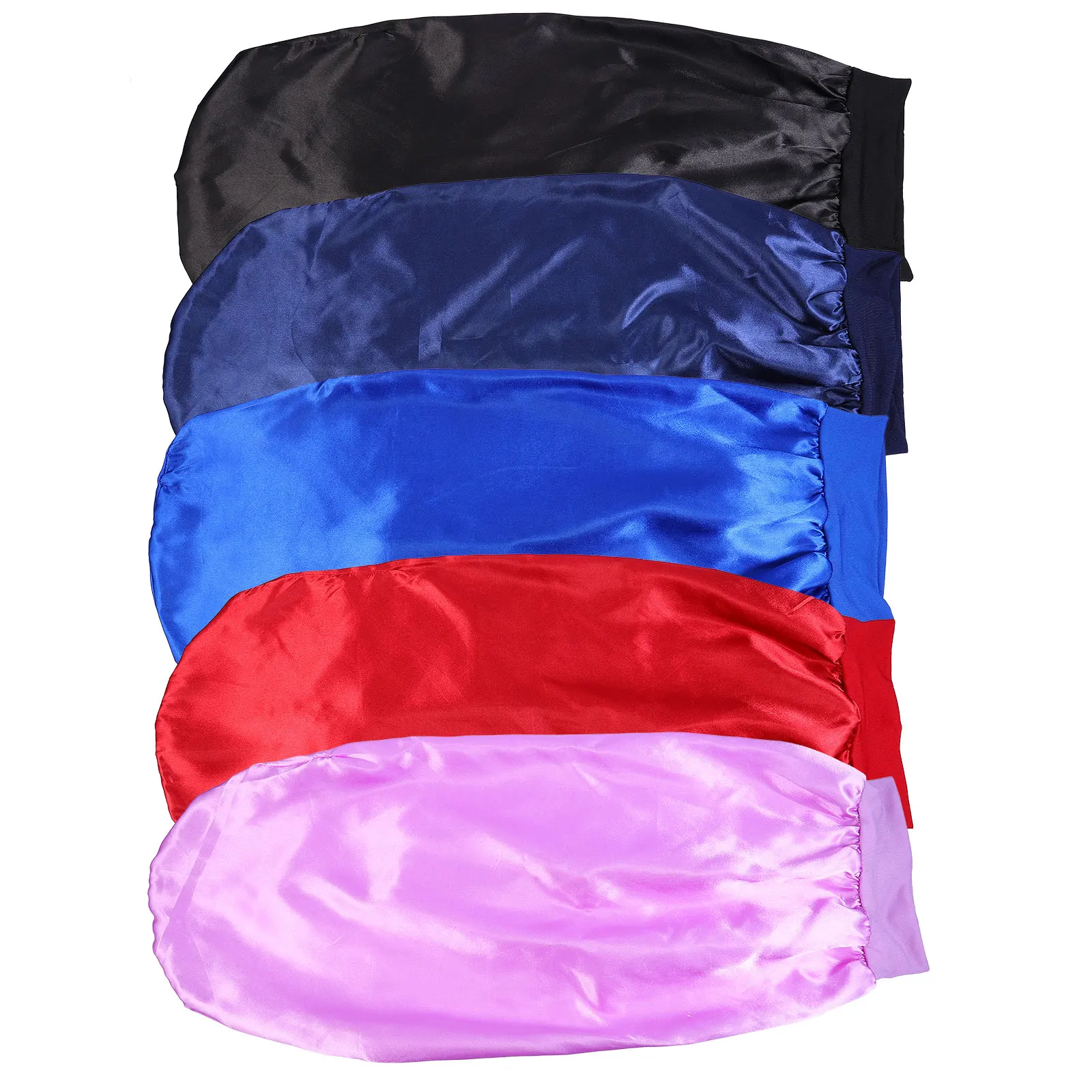 5Pcs Satin High Elasticity Long Tube Sleep Caps Blue No Pulling Women Hair Protection Bath Cap
5Pcs Satin High Elasticity Long Tube Sleep Caps Blue No Pulling Women Hair Protection Bath Cap