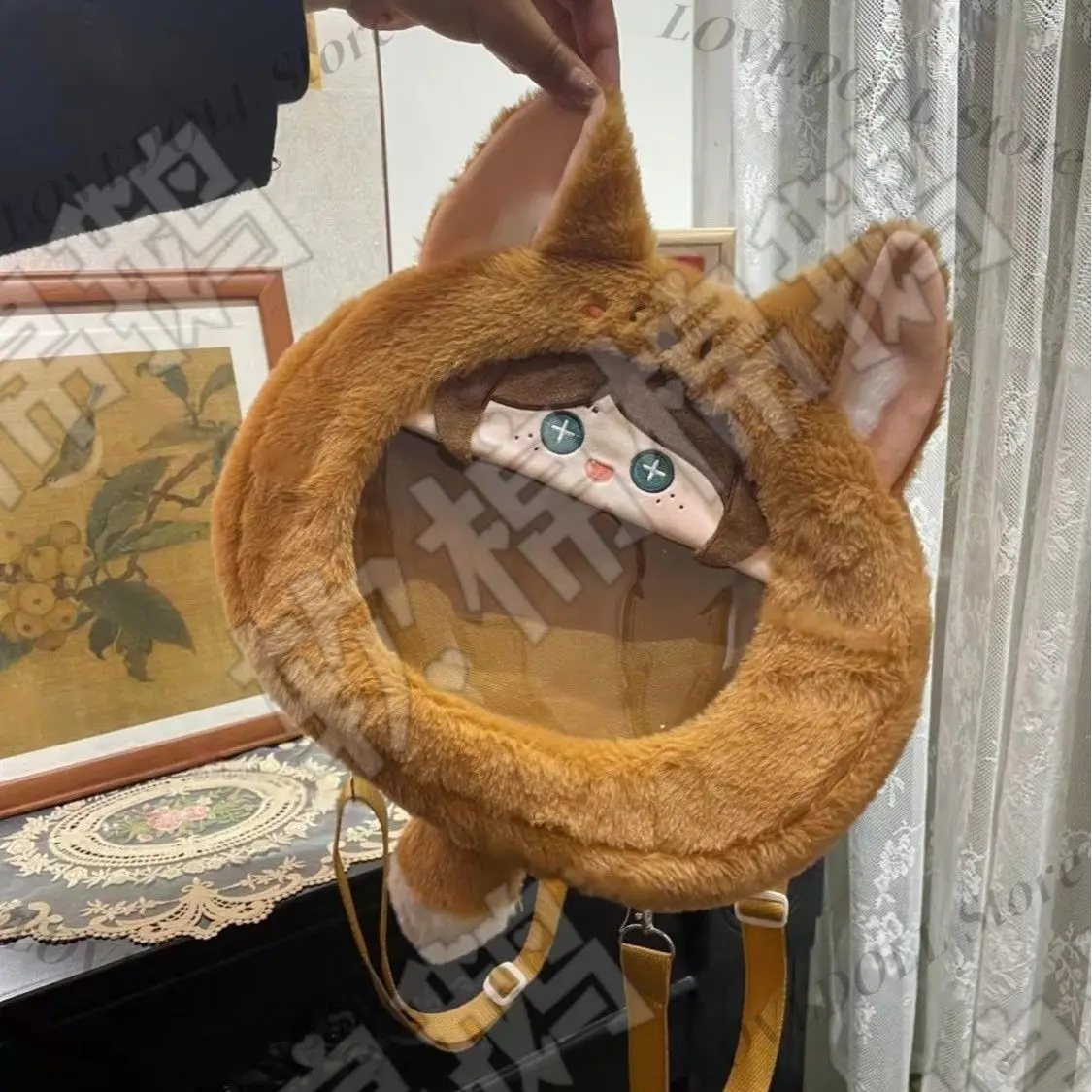 Gardener Emma Woods Identity Ⅴ Cute Cartoon Plush Big Mouth Itabag Cosplay Game Student Backpack Toy Crossbody Bag
Gardener Emma Woods Identity Ⅴ Cute Cartoon Plush Big Mouth Itabag Cosplay Game Student Backpack Toy Crossbody Bag