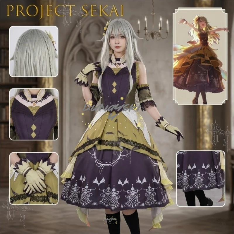 Project Sekai Colorful Stage Kusanagi Nene Ootori Emu Cosplay Costume Anime Stage Cosplay Halloween Outfits For Women Lolita Cos
Project Sekai Colorful Stage Kusanagi Nene Ootori Emu Cosplay Costume Anime Stage Cosplay Halloween Outfits For Women Lolita Cos