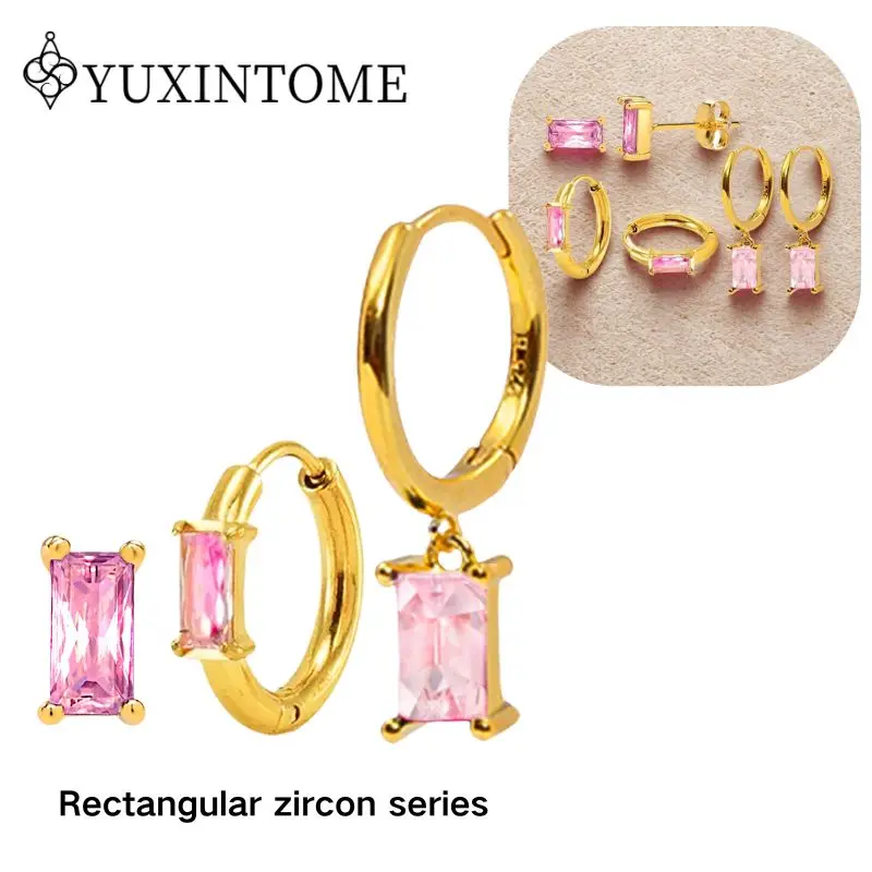 925 Silver Needle Rectangular Zircon Series Earrings Zircon Multicolor Zircon Pendant Earrings Fashion Party Jewelry Wholesale
925 Silver Needle Rectangular Zircon Series Earrings Zircon Multicolor Zircon Pendant Earrings Fashion Party Jewelry Wholesale