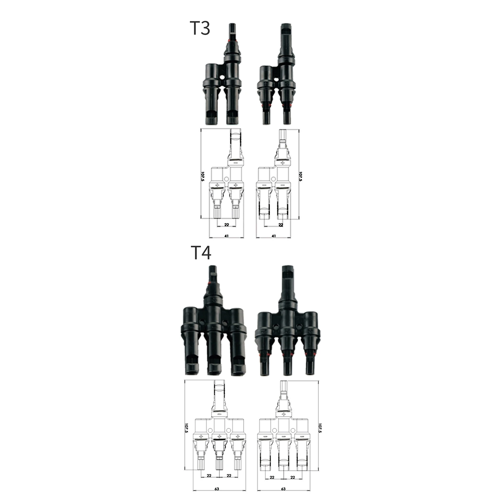 !【Top Deals】Solar PV Connector 1500V 50A 2T 3T 4T 5T 6T Branch Parallel Connection IP67 Electrical PV Panel Cable Connector
!【Top Deals】Solar PV Connector 1500V 50A 2T 3T 4T 5T 6T Branch Parallel Connection IP67 Electrical PV Panel Cable Connector
