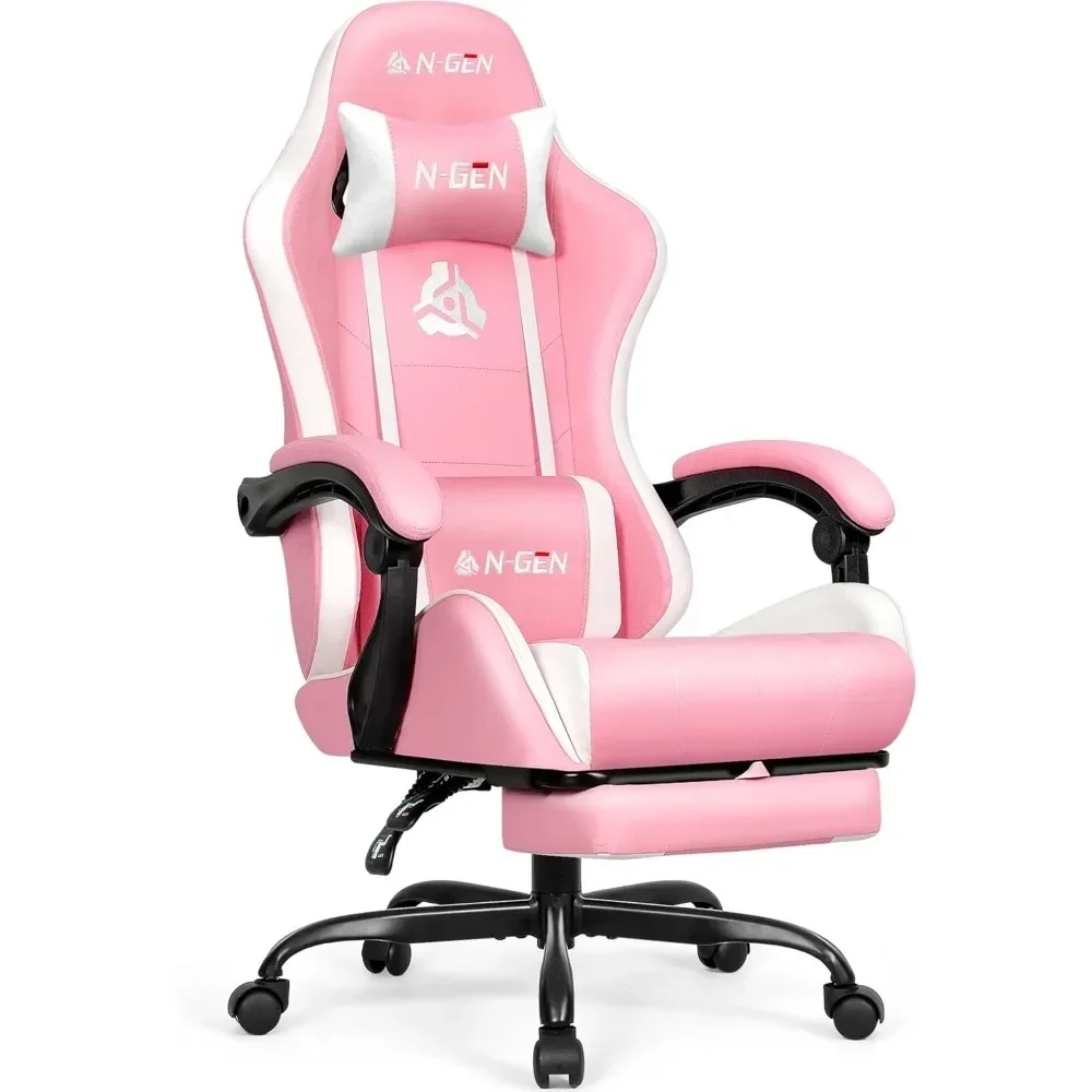 Video Gaming Chair with Footrest High Back Ergonomic Comfortable Office Computer Desk with Lumbar Support Height Adjustable
Video Gaming Chair with Footrest High Back Ergonomic Comfortable Office Computer Desk with Lumbar Support Height Adjustable