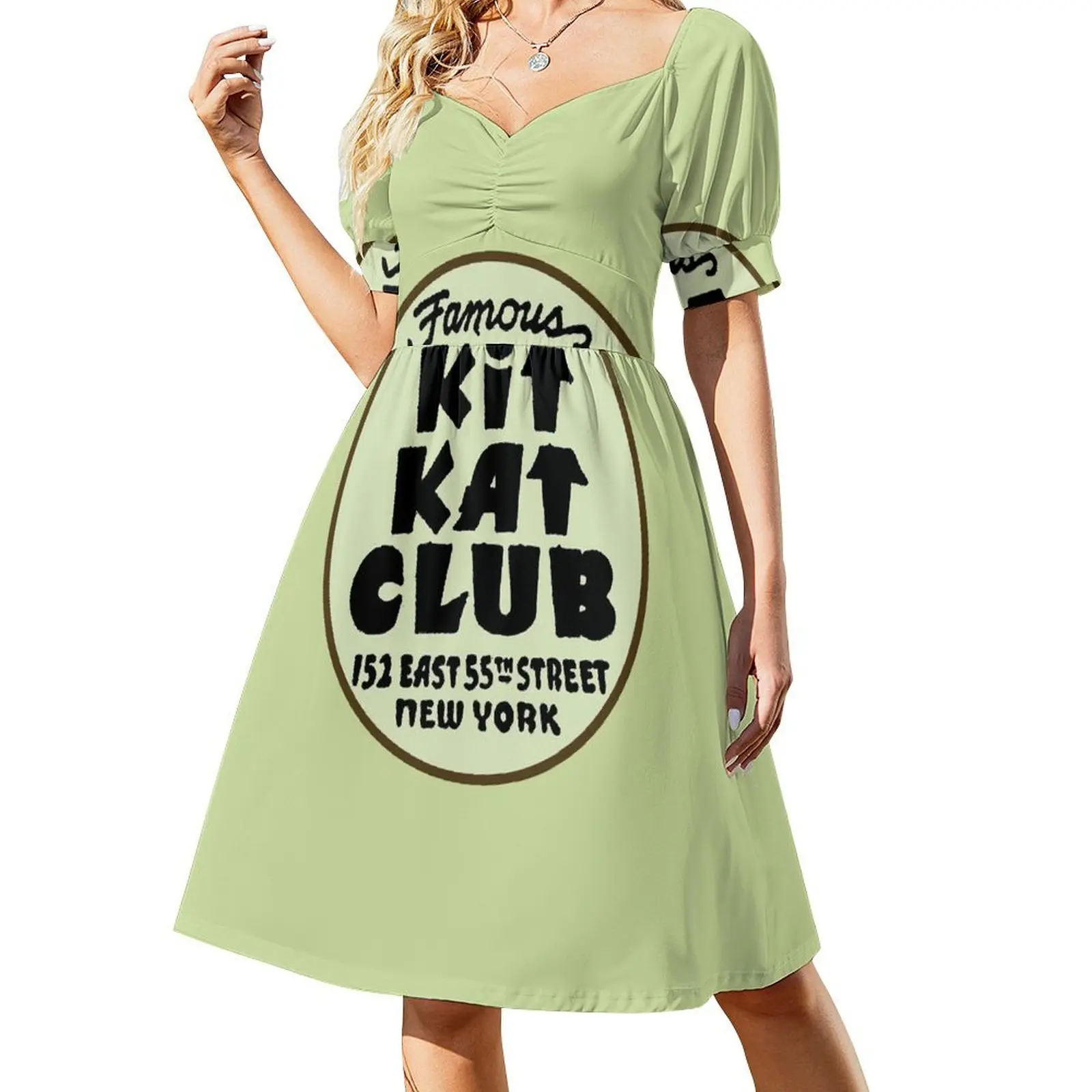 FAMOUS KIT KAT CLUB - ADVERT Short-Sleeved Dress long sleeve dresses party dresses woman
FAMOUS KIT KAT CLUB - ADVERT Short-Sleeved Dress long sleeve dresses party dresses woman
