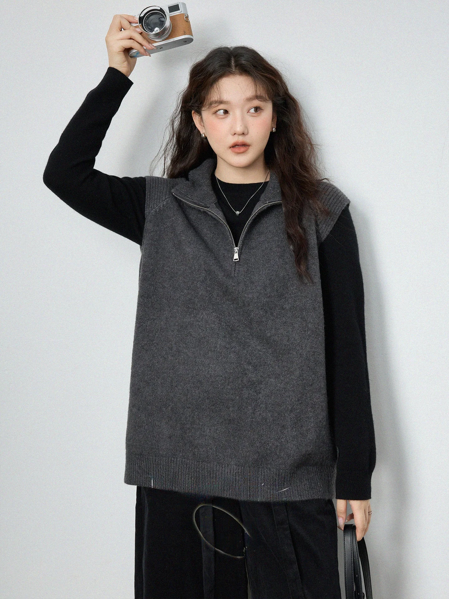 Женская трикотажная толстовка на молнии больших размеров, свободного кроя, с капюшоном, повседневная, для колледжа, из хлопка
Женская трикотажная толстовка на молнии больших размеров, свободного кроя, с капюшоном, повседневная, для колледжа, из хлопка