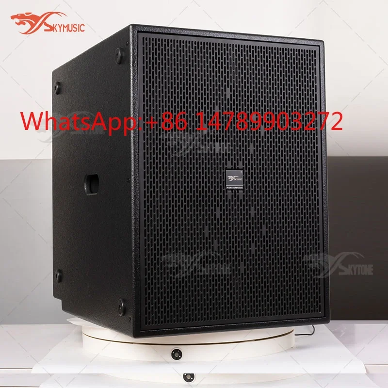 MGS81S 18 Inch High Watt Bass Bin, Professional Subwoofer Speaker for Stage PA System
MGS81S 18 Inch High Watt Bass Bin, Professional Subwoofer Speaker for Stage PA System