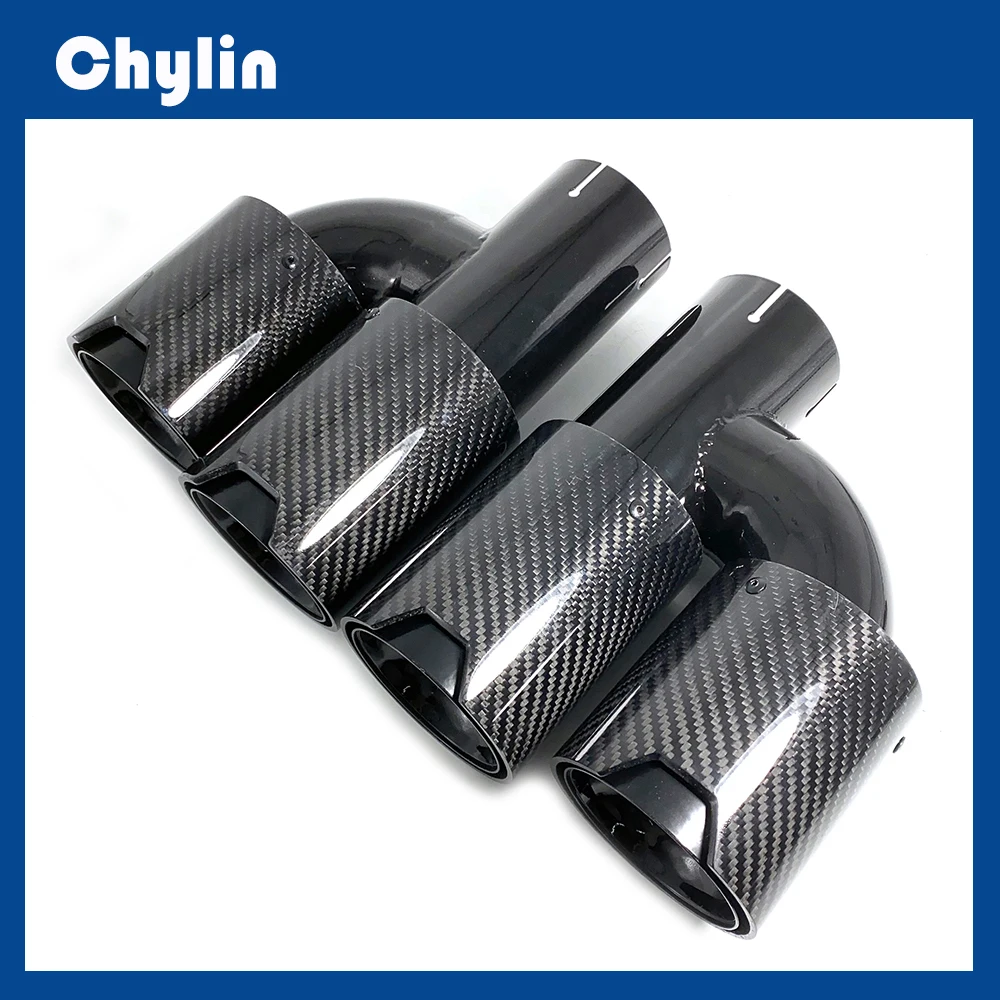 1Pair H Style Dual Outlet Muffler Tip Black Stainless Universal M Performance Carbon Fiber Exhaust Pipes For BMW M2 M3 M4 M5
1Pair H Style Dual Outlet Muffler Tip Black Stainless Universal M Performance Carbon Fiber Exhaust Pipes For BMW M2 M3 M4 M5
