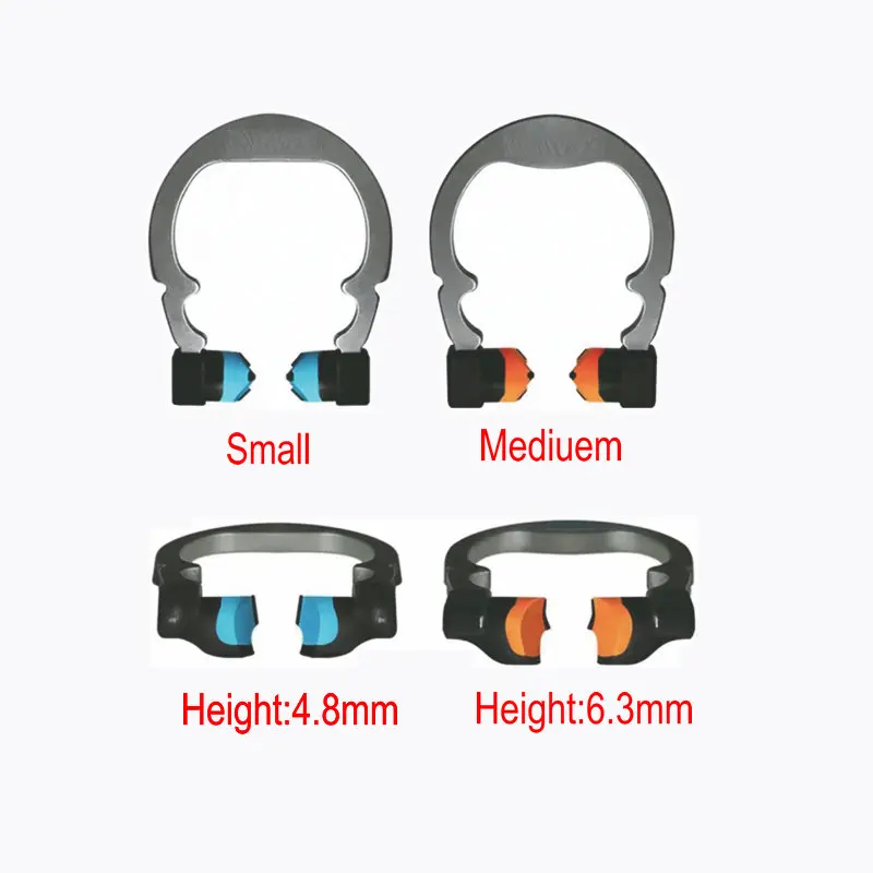 Dental NITI Matrix Bands Ring Garrison Style Matrix Clamp Clip Sectional Contoured Dentistry Material Titanium Alloy Matrix Ring
Dental NITI Matrix Bands Ring Garrison Style Matrix Clamp Clip Sectional Contoured Dentistry Material Titanium Alloy Matrix Ring