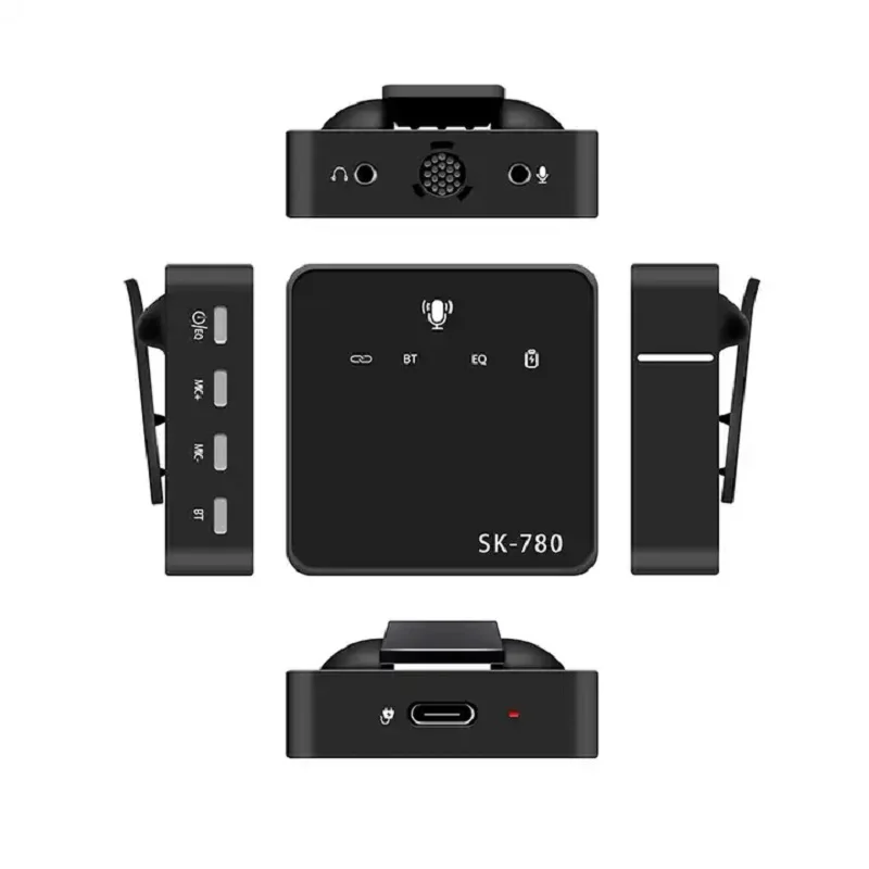 Беспроводной петличный микрофон SK780 с поддержкой Bluetooth и функцией снижения уровня шума
Беспроводной петличный микрофон SK780 с поддержкой Bluetooth и функцией снижения уровня шума