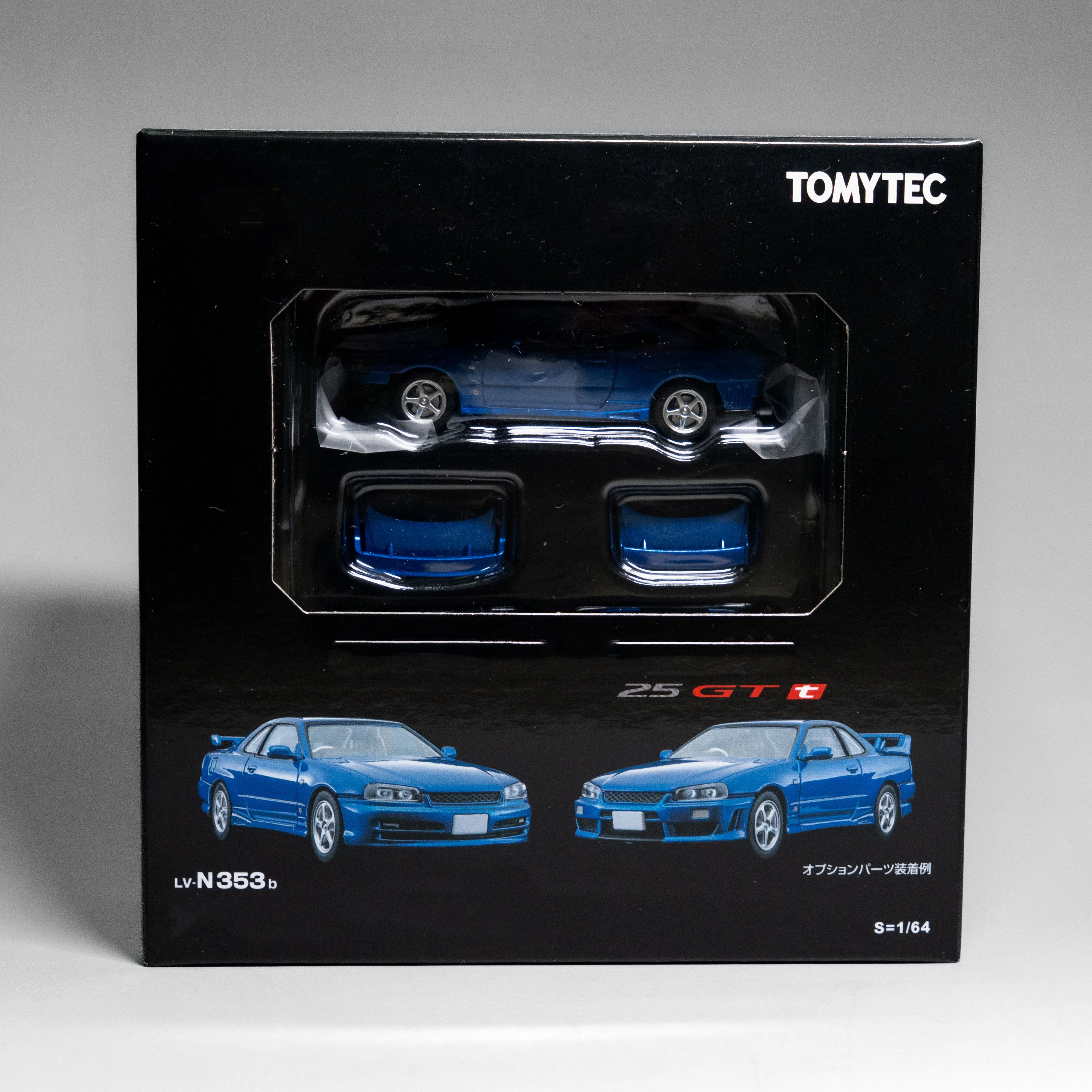 Tomytec 1/64 TLV LV-N353b 25GT ER34 Blue 00-year alloy car model collection gift
Tomytec 1/64 TLV LV-N353b 25GT ER34 Blue 00-year alloy car model collection gift