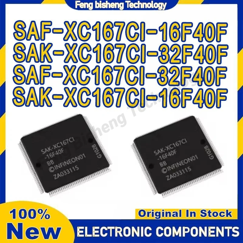 2PCS SAF-XC167CI-16F40F SAF-XC167CI-32F40F SAK-XC167CI-16F40F SAK-XC167CI-32F40F microcontroller
2PCS SAF-XC167CI-16F40F SAF-XC167CI-32F40F SAK-XC167CI-16F40F SAK-XC167CI-32F40F microcontroller