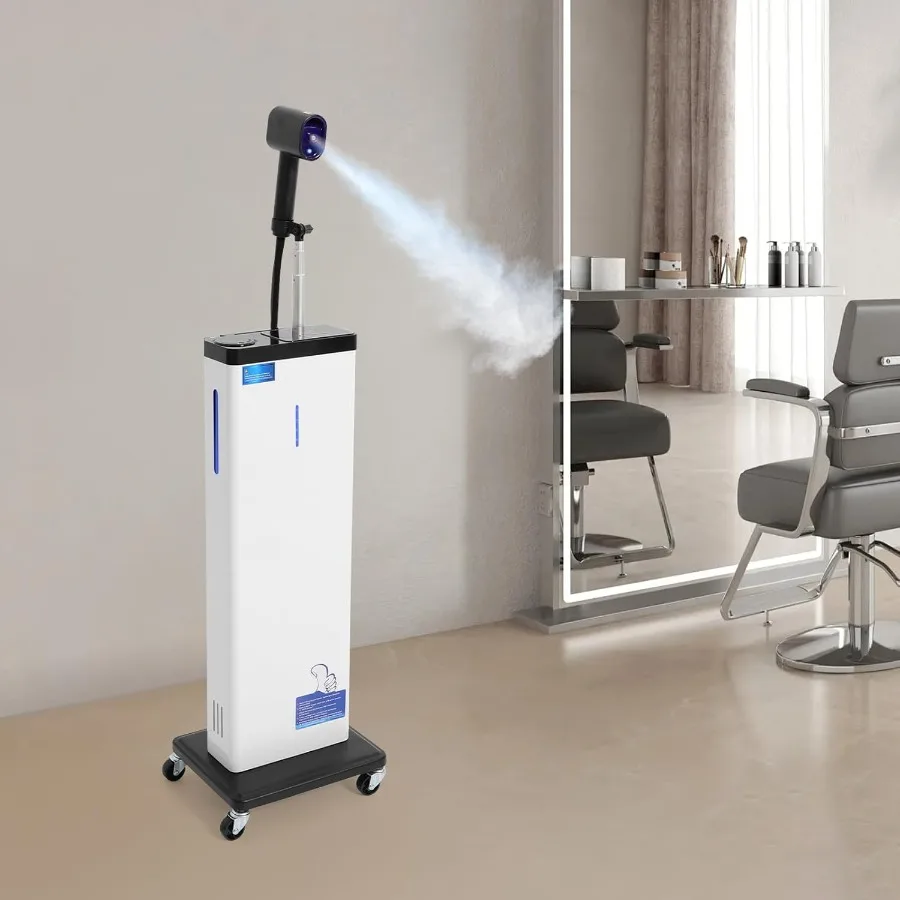 Пароварка для волос Nano Mist, 1300 Вт, 110 В, многофункциональная стоячая отпариватель для волос на колесах с 9 регулируемыми настройками, нанооскопический спрей для
Пароварка для волос Nano Mist, 1300 Вт, 110 В, многофункциональная стоячая отпариватель для волос на колесах с 9 регулируемыми настройками, нанооскопический спрей для