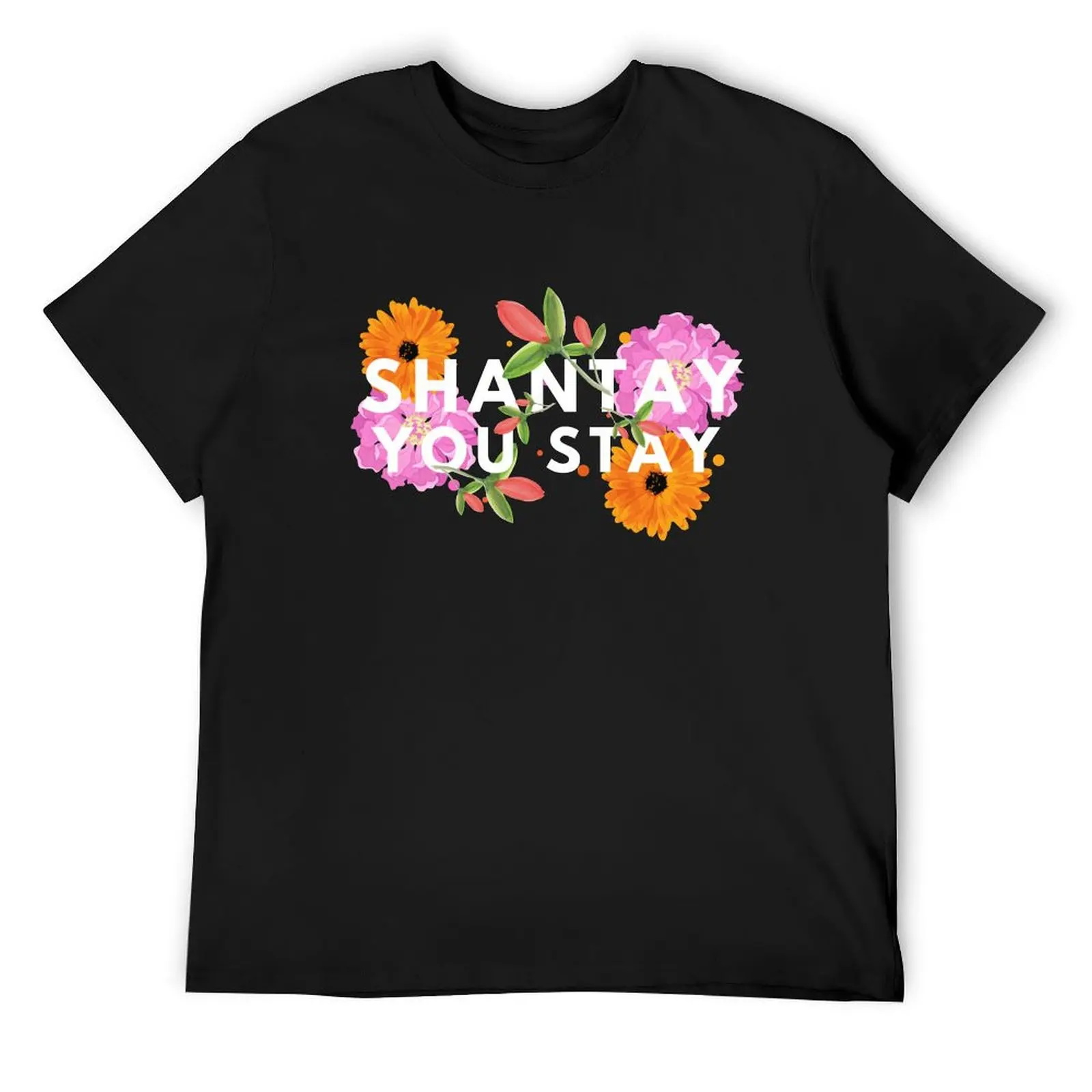 Shantay You Stay (floral) - white T-Shirt valentines clothes oversized graphic tee heavyweights quick-drying t shirts men
Shantay You Stay (floral) - white T-Shirt valentines clothes oversized graphic tee heavyweights quick-drying t shirts men