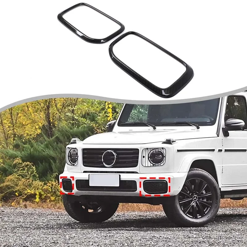 For Mercedes Benz G-Class W465 2025 ABS Carbon Fiber Car Front Bumper Air Vent Cover Trim Sticker Car Accessories
For Mercedes Benz G-Class W465 2025 ABS Carbon Fiber Car Front Bumper Air Vent Cover Trim Sticker Car Accessories
