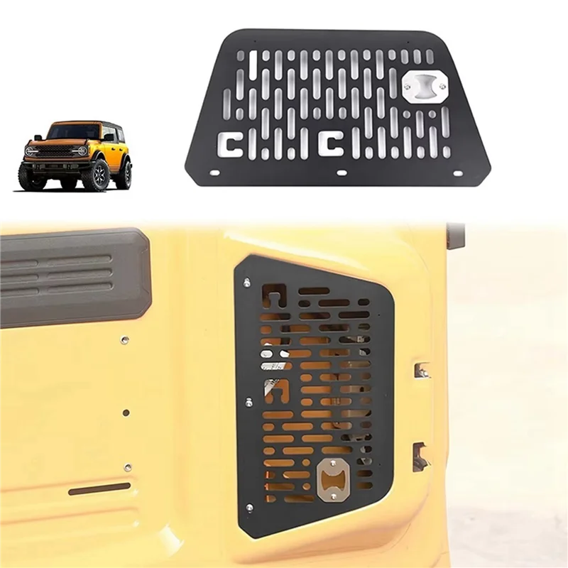 Car Tailgate Exhaust Cover Plate Rear Door Air Outlet Vent Cover Panel For Ford Bronco 2021-2024 Accessories
Car Tailgate Exhaust Cover Plate Rear Door Air Outlet Vent Cover Panel For Ford Bronco 2021-2024 Accessories