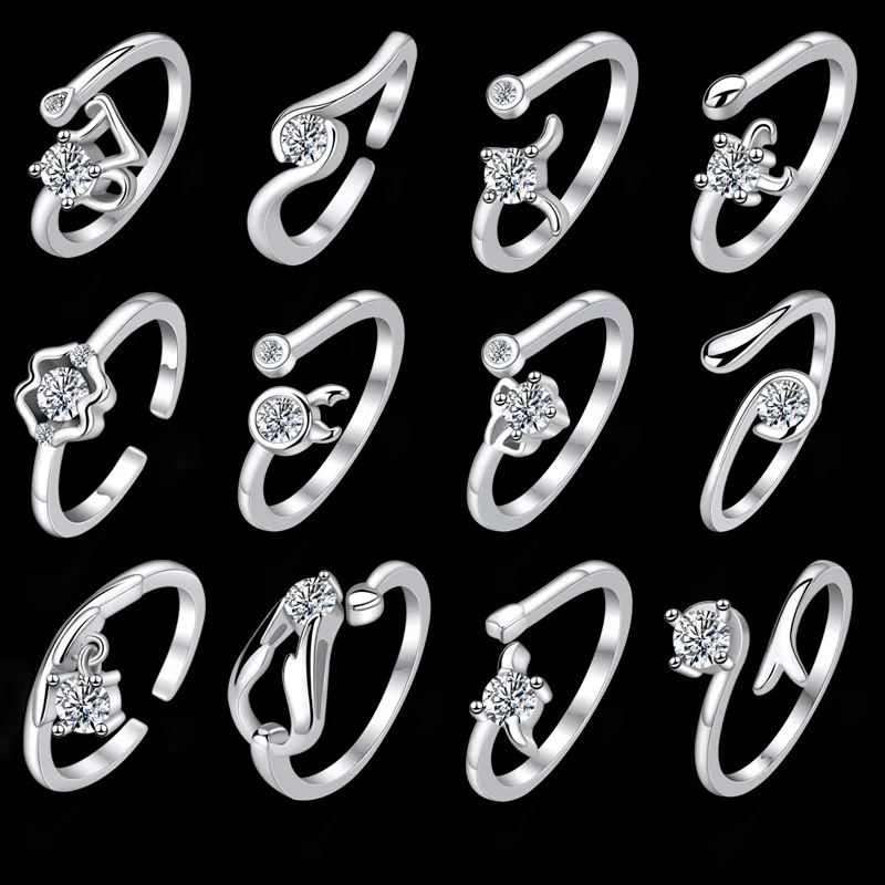 Регулируемые кольца зодиака из стерлингового серебра 925 пробы, корейский стиль, модные ювелирные изделия для пар, женский стиль
Регулируемые кольца зодиака из стерлингового серебра 925 пробы, корейский стиль, модные ювелирные изделия для пар, женский стиль