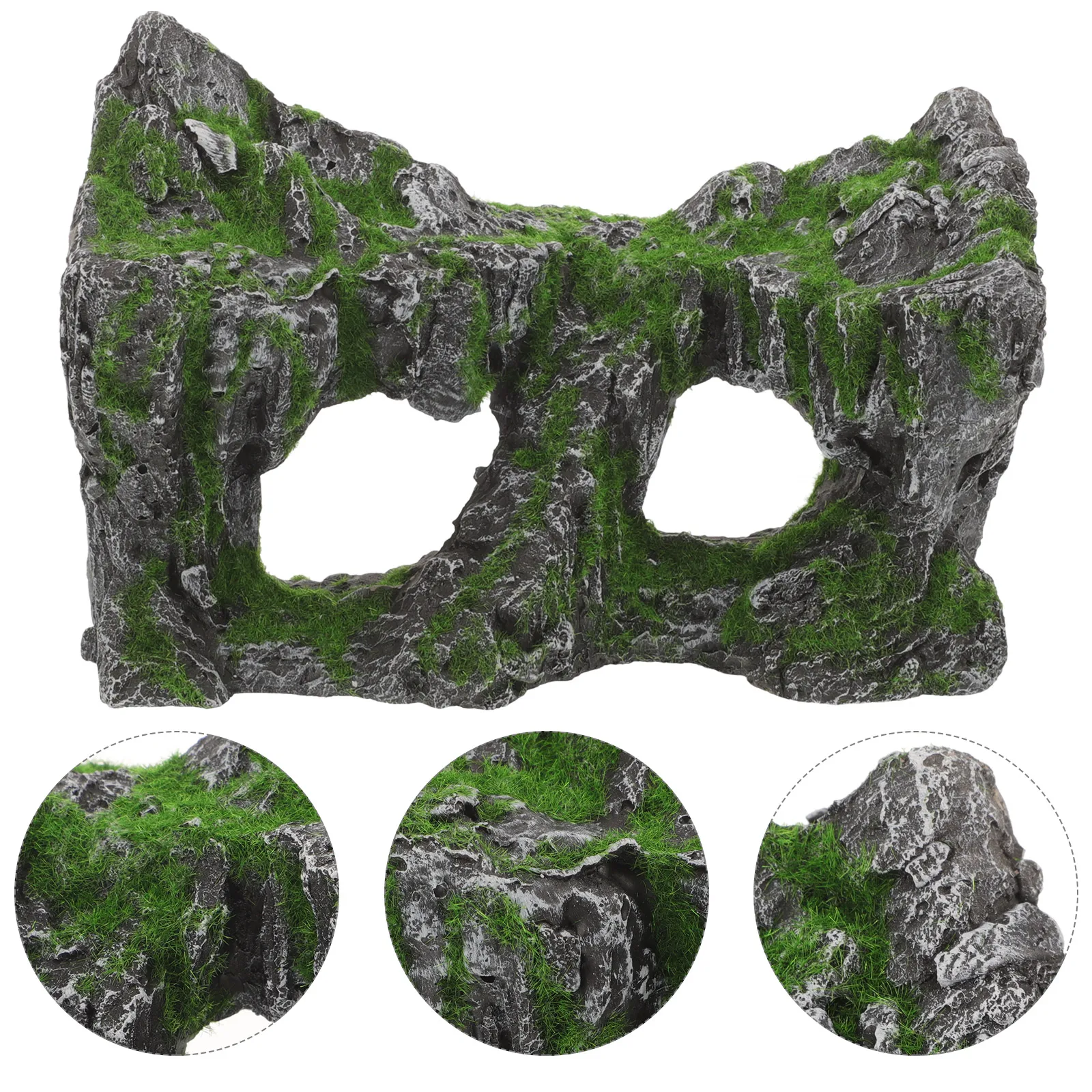 Aquarium Fish Tank Landscape Decor Simulation Mountain Bonsai Rockery Ornament Durable Resin Rockery For Tank Pond Home Office
Aquarium Fish Tank Landscape Decor Simulation Mountain Bonsai Rockery Ornament Durable Resin Rockery For Tank Pond Home Office