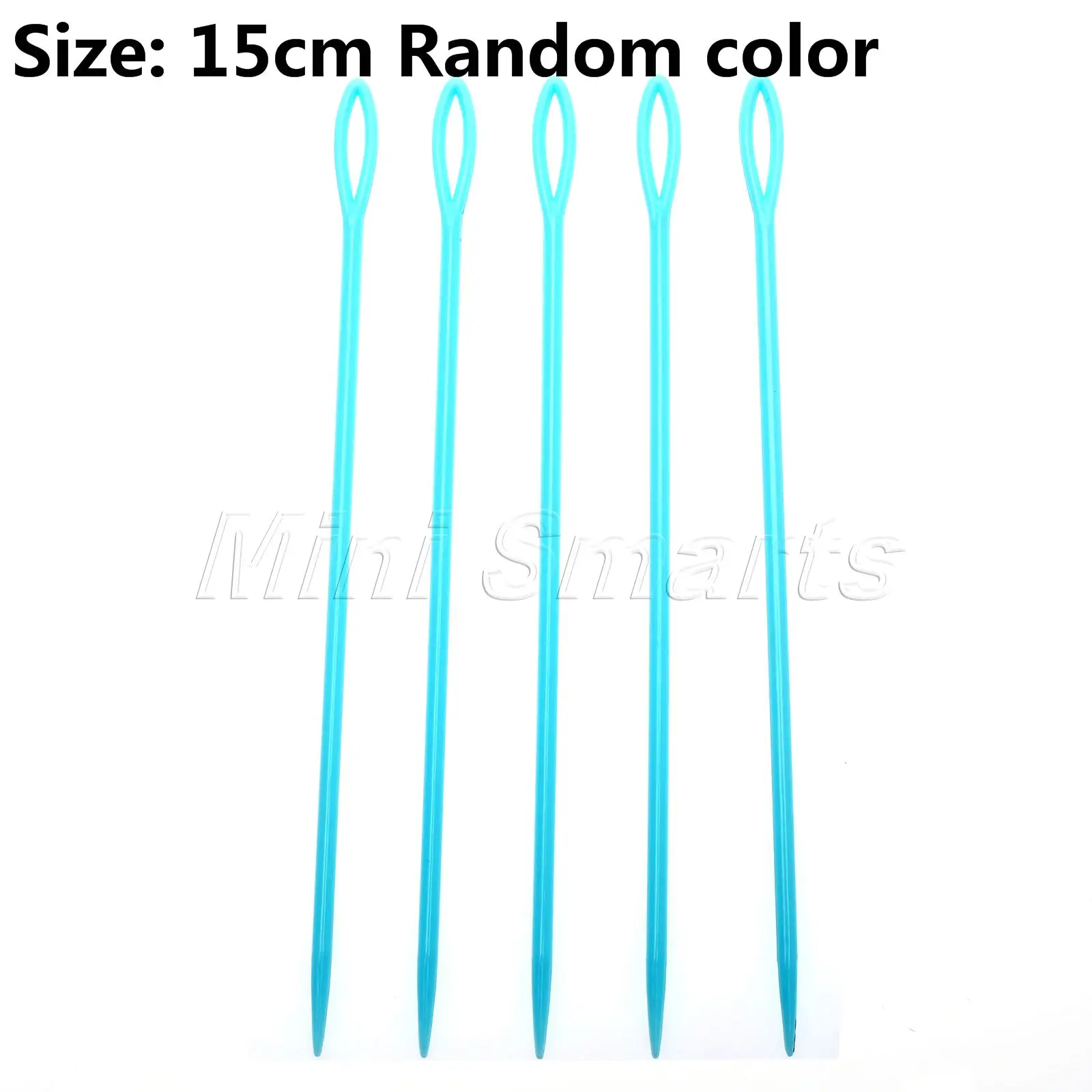 5x 15cm Long Plastic Large Eye Wool Sewing Embroidery Tapestry Needles Darning Needles Stitchery Needles Colorful Random
5x 15cm Long Plastic Large Eye Wool Sewing Embroidery Tapestry Needles Darning Needles Stitchery Needles Colorful Random
