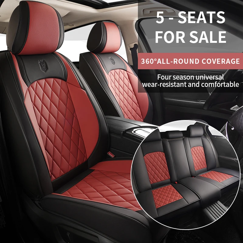 Universal 5-Seat Car Seat Covers Set, Simple Business Style Quilted Design, All-Season Comfort & Durability for Most Cars
Universal 5-Seat Car Seat Covers Set, Simple Business Style Quilted Design, All-Season Comfort & Durability for Most Cars