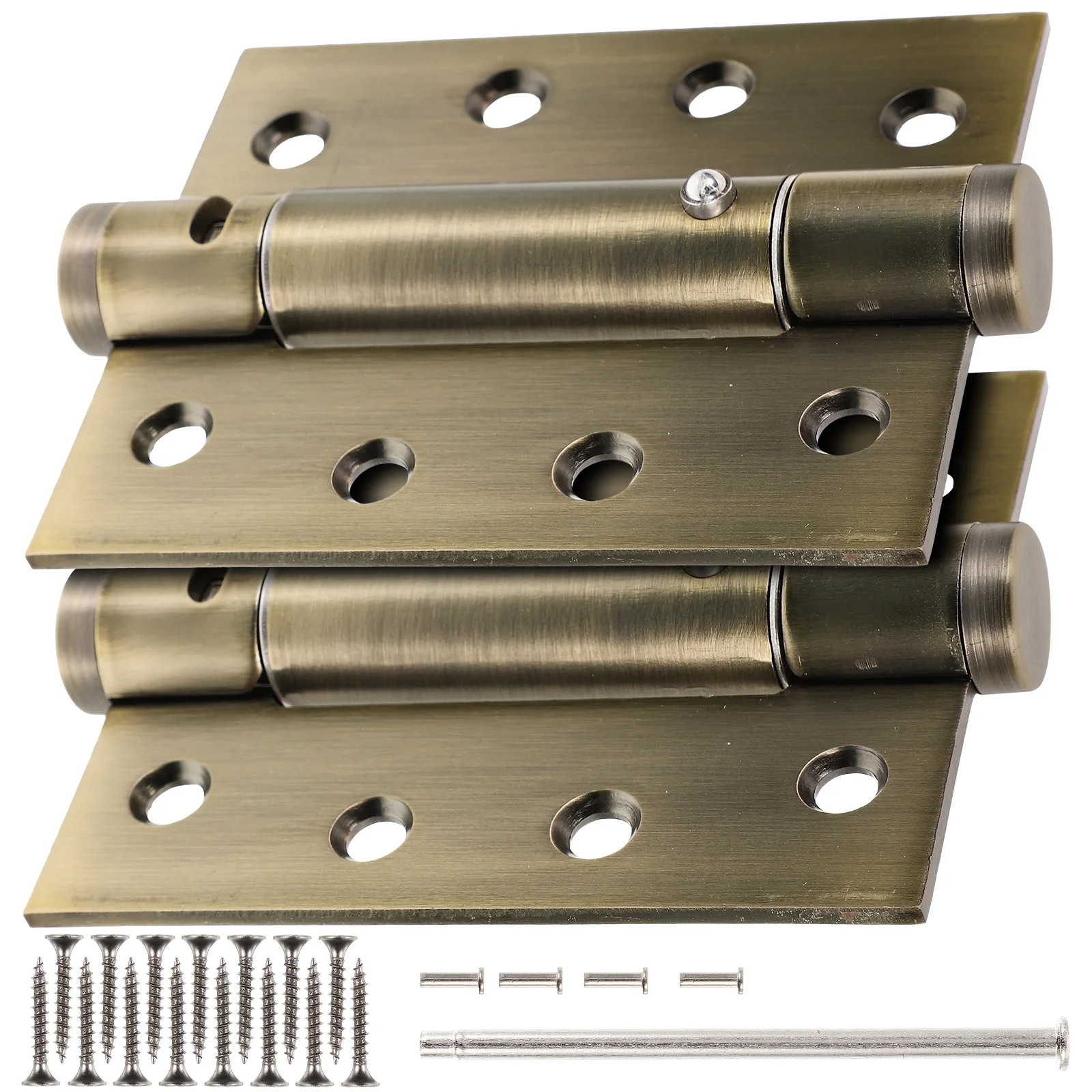 2pcs Self Closing Door Hinges Heavy Duty Automatic Garage Spring Loaded Metal Hinges Suitable Wooden Doors Screen Exterior
2pcs Self Closing Door Hinges Heavy Duty Automatic Garage Spring Loaded Metal Hinges Suitable Wooden Doors Screen Exterior