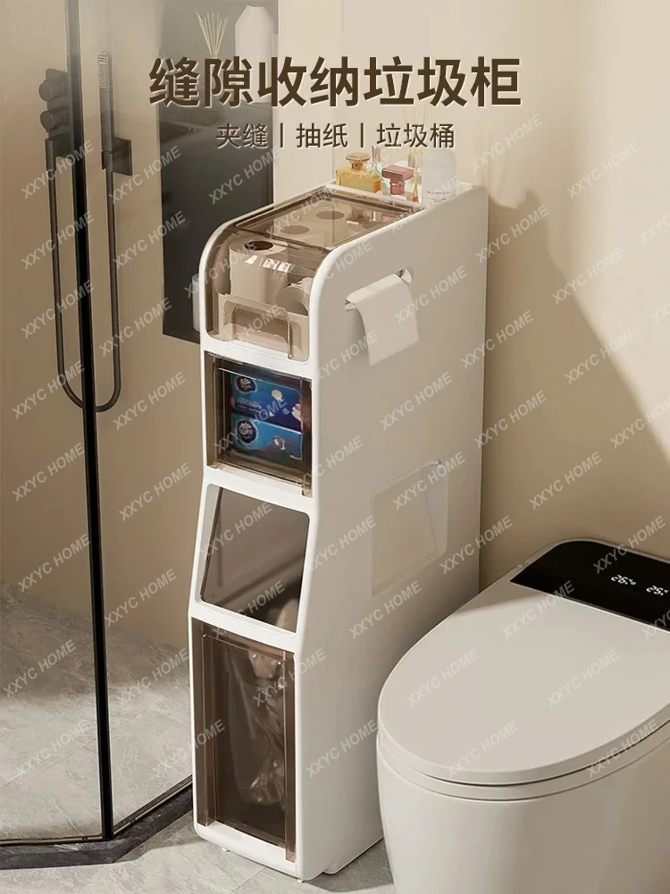 A Trash can toilet bathroom bedroom seam large capacity paper can cabinet
A Trash can toilet bathroom bedroom seam large capacity paper can cabinet