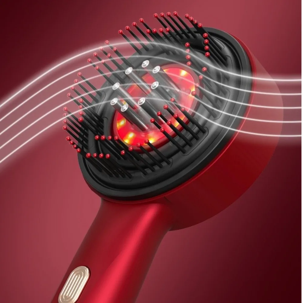 Fashion Electric Head Massage Comb Red Light Vibration 2 In 1 Oil Applicator Waterproof Anti Hair Loss Scalp Brush Hair Care
Fashion Electric Head Massage Comb Red Light Vibration 2 In 1 Oil Applicator Waterproof Anti Hair Loss Scalp Brush Hair Care