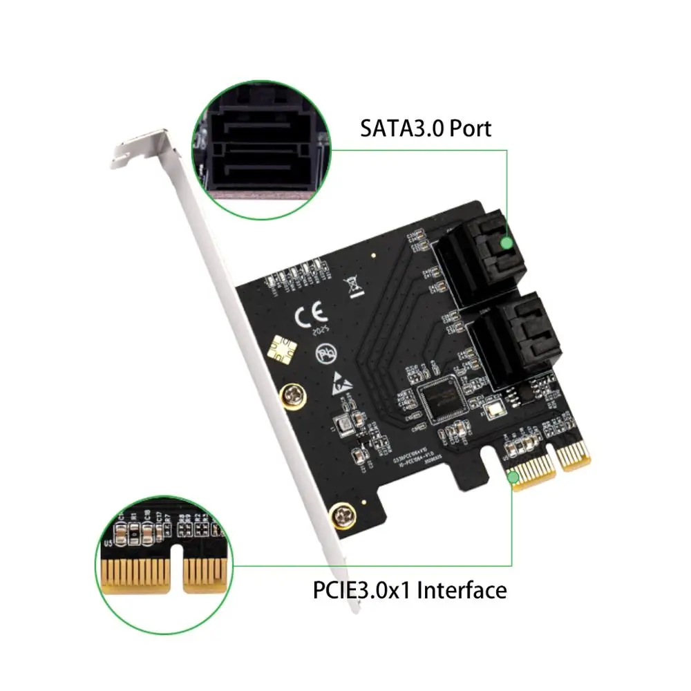 Плата контроллера IOCREST PCIe, 4 порта, 6G SATA III 3,0, без Raid, PCIe 3,0x1, плата расширения, низкопрофильный кронштейн
Плата контроллера IOCREST PCIe, 4 порта, 6G SATA III 3,0, без Raid, PCIe 3,0x1, плата расширения, низкопрофильный кронштейн
