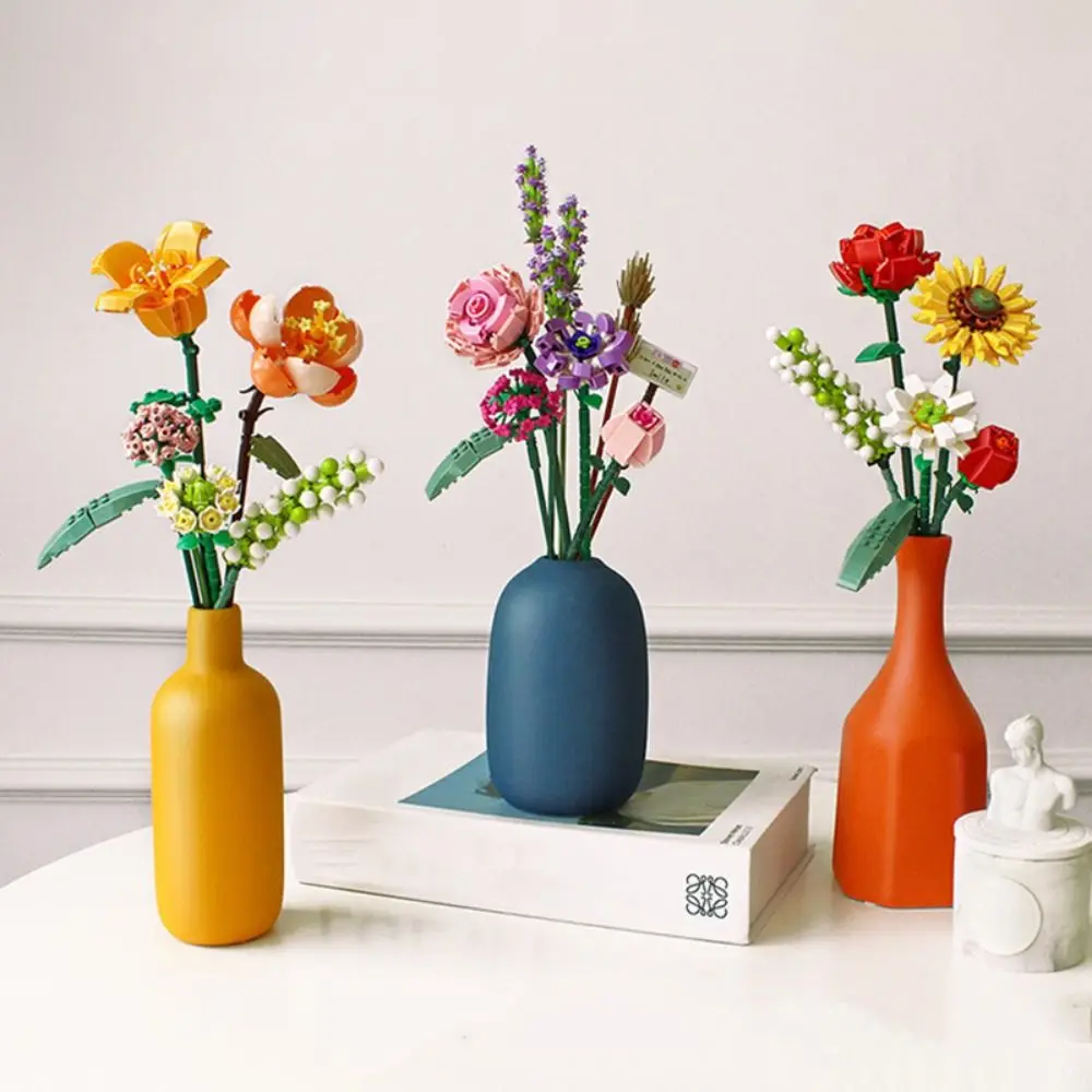 Новые наборы мини-цветочных строительных блоков с коробкой, наборы блоков для букета «сделай сам», расслабляющий подарочный букет, 3D модель, детские игрушки
Новые наборы мини-цветочных строительных блоков с коробкой, наборы блоков для букета «сделай сам», расслабляющий подарочный букет, 3D модель, детские игрушки