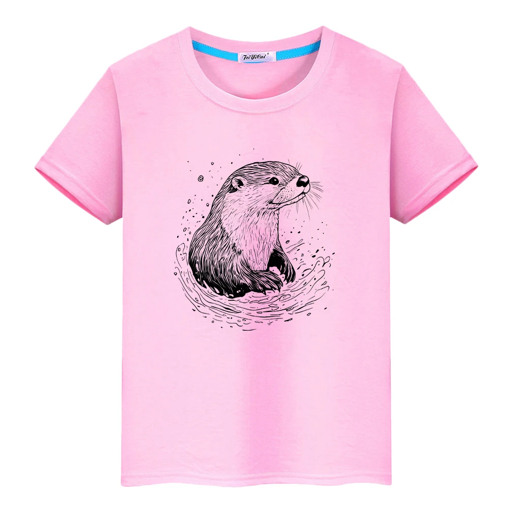 Футболка Monterey Bay Aquarium Sea Otter с принтом 100% хлопка для детей, милые короткие футболки с героями мультфильмов на Хэллоуин, топы в стиле аниме, одежда для девочек
Футболка Monterey Bay Aquarium Sea Otter с принтом 100% хлопка для детей, милые короткие футболки с героями мультфильмов на Хэллоуин, топы в стиле аниме, одежда для девочек