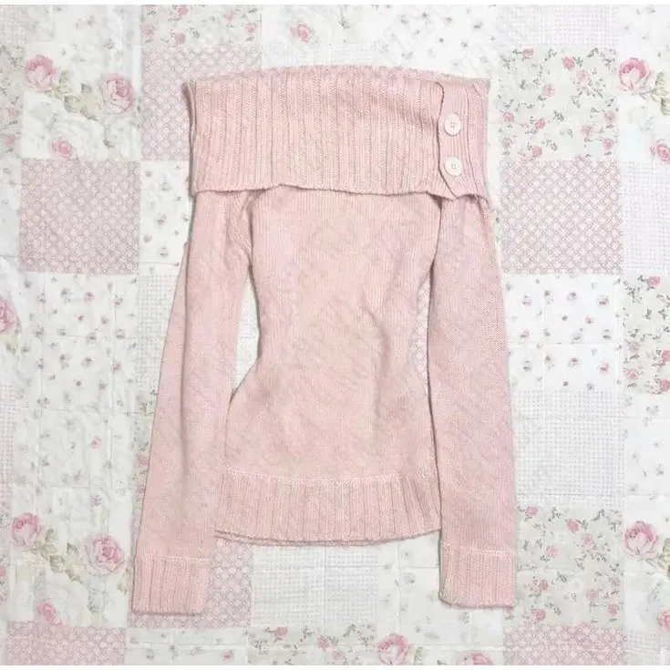 Pink Cute Chic Aesthetic Long Sve Y2K Women's Knitted Sweater iny Sequin Coolmax Fiber Winter Faion Ladies' Top
Pink Cute Chic Aesthetic Long Sve Y2K Women's Knitted Sweater iny Sequin Coolmax Fiber Winter Faion Ladies' Top