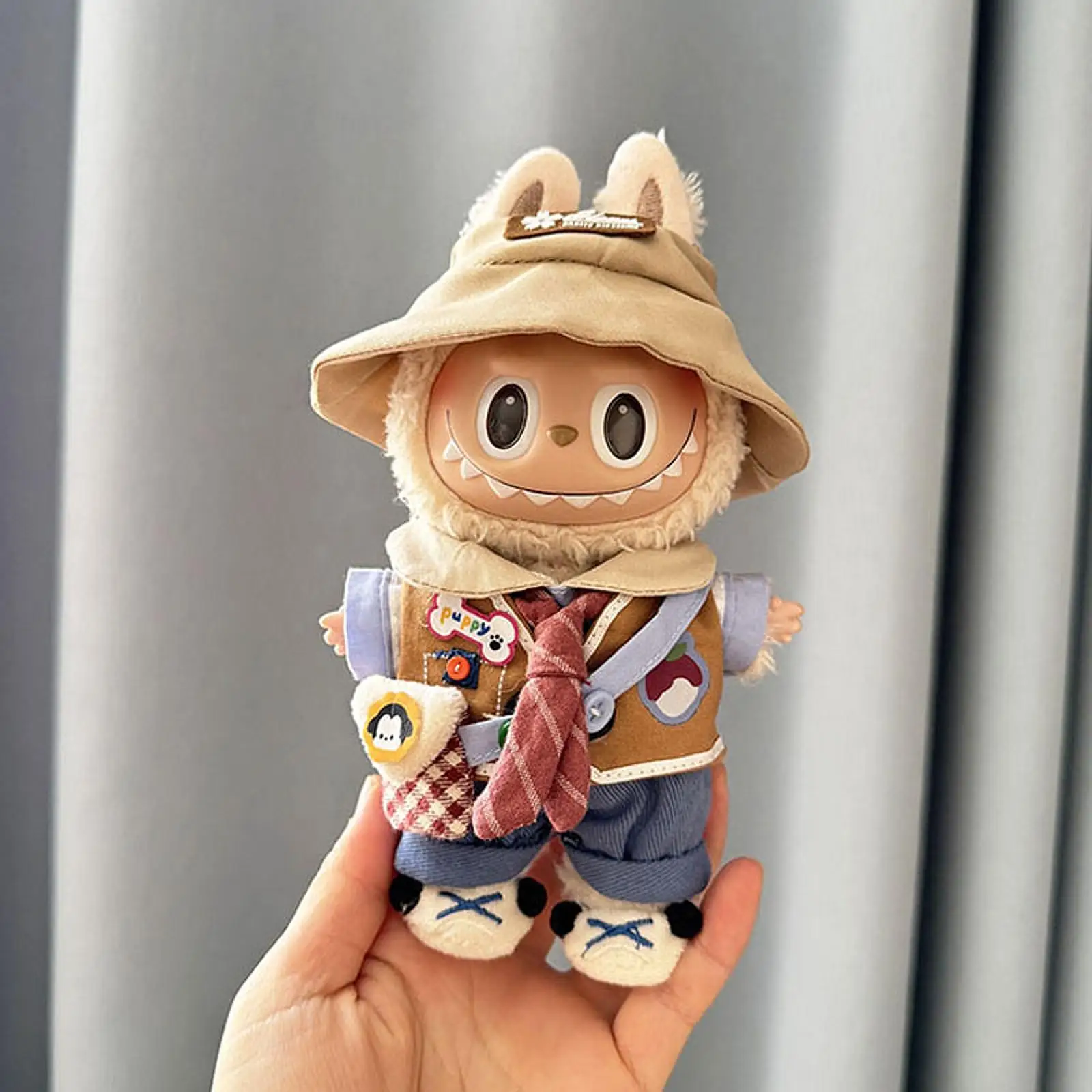 Plush Figure Shirt and Suspender Pants DIY for Kids Photo Props Dress up with Hat and Shoes Make Your Own Dolls for 6.69'' Doll
Plush Figure Shirt and Suspender Pants DIY for Kids Photo Props Dress up with Hat and Shoes Make Your Own Dolls for 6.69'' Doll