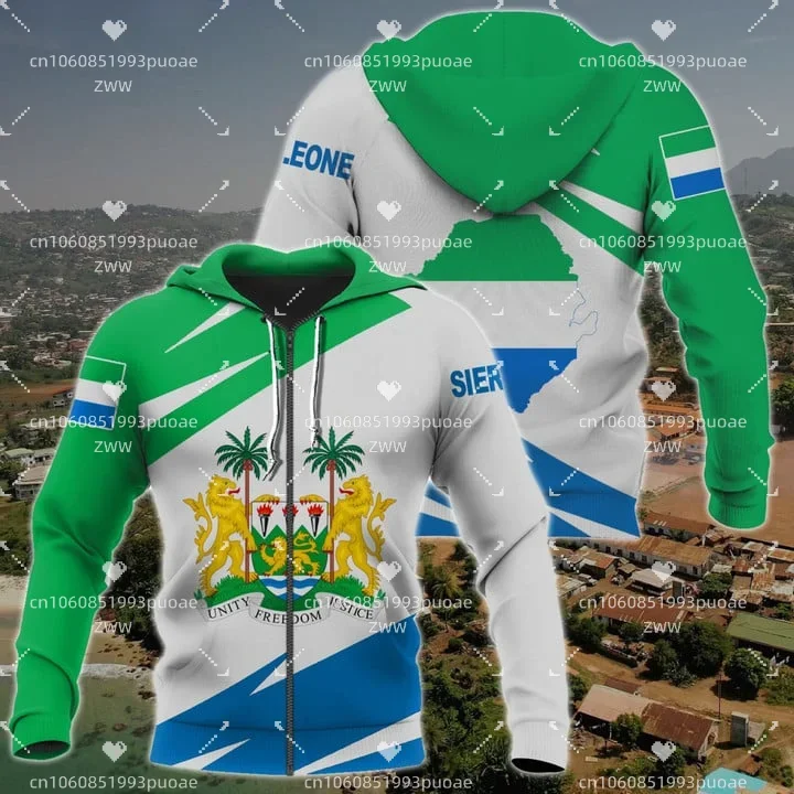 Mens Sweatshirts 3D Printed African Clothing Sierra Leone Events Flag Hoodie Style Retro Harajuku Casual Sportswear Sweatshirts
Mens Sweatshirts 3D Printed African Clothing Sierra Leone Events Flag Hoodie Style Retro Harajuku Casual Sportswear Sweatshirts