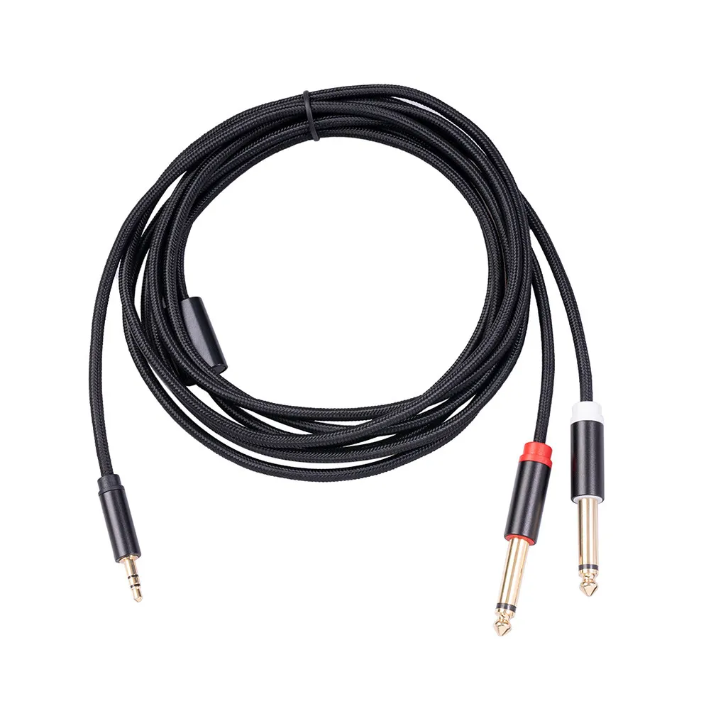1Pcs Audio Cable Signal Wire Black Gold-Plated Plug Aluminum Alloy Extension Cord Shielded Electric Guitar Mic Speaker
1Pcs Audio Cable Signal Wire Black Gold-Plated Plug Aluminum Alloy Extension Cord Shielded Electric Guitar Mic Speaker