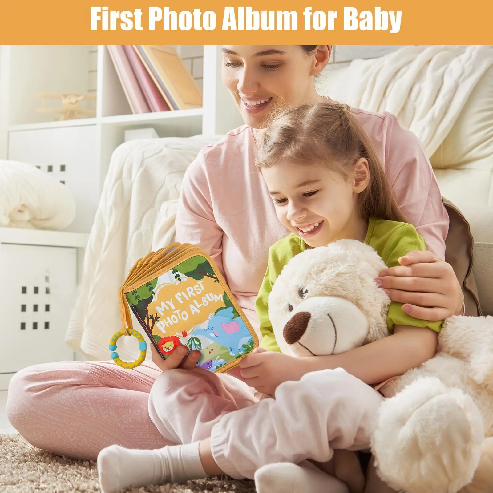 Soft Photo Album For Baby Soft Family Photo Book For Toddler Lion Pattern Scrapbook Journal Keepsake Cute Home Decor For Kids
Soft Photo Album For Baby Soft Family Photo Book For Toddler Lion Pattern Scrapbook Journal Keepsake Cute Home Decor For Kids