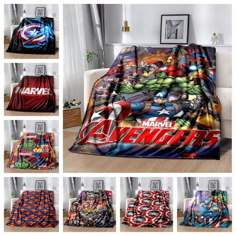 3D Marvel Super Heroes Blanket Flannel Home Sofa Bed Blanket Adult Children's Gift Portable Napping Travel Office Soft Blanket
3D Marvel Super Heroes Blanket Flannel Home Sofa Bed Blanket Adult Children's Gift Portable Napping Travel Office Soft Blanket