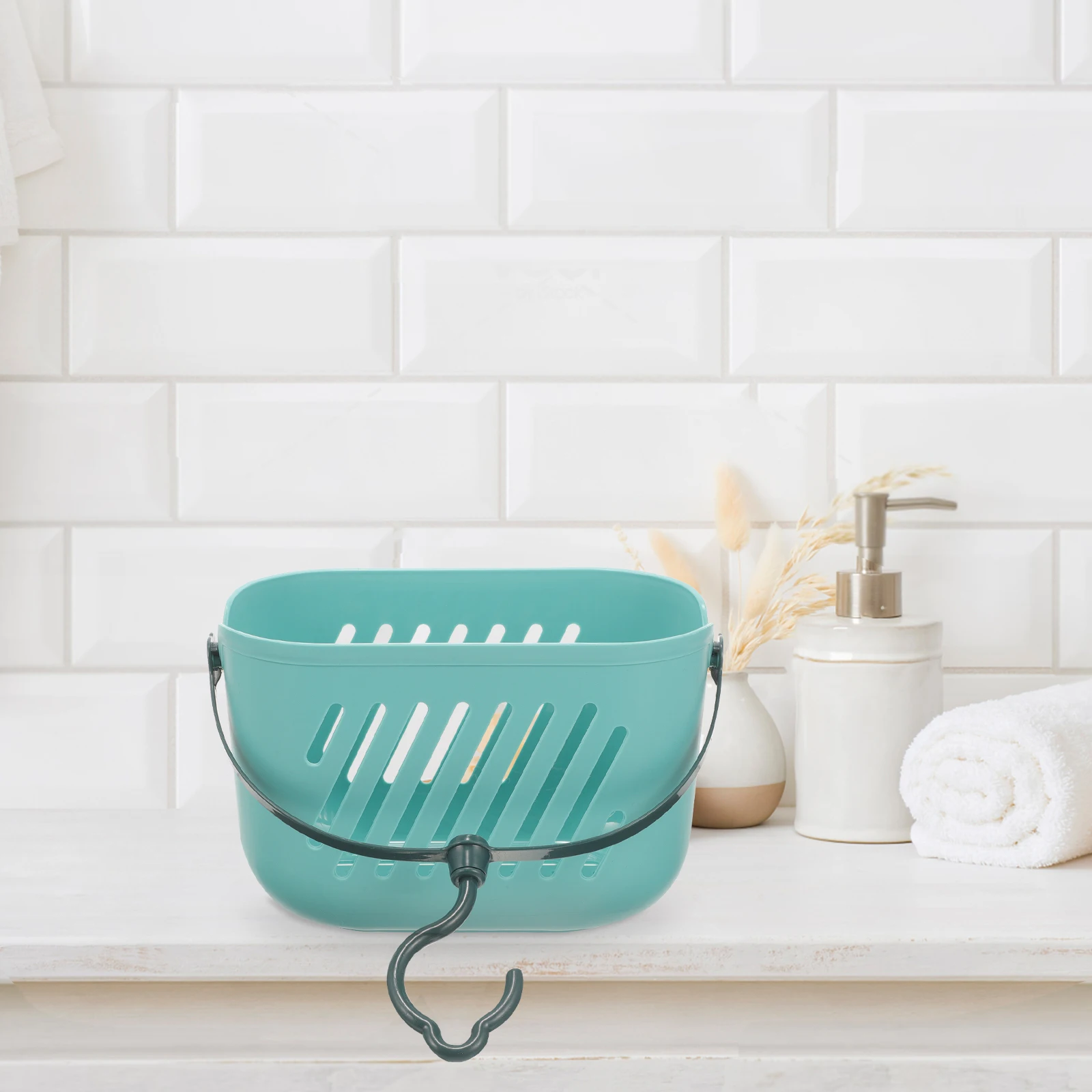 Bathroom Hanging Basket Plastic Storage Organizer for Toilet Cosmetics Shower Supplies Bathing Items Blue Smooth
Bathroom Hanging Basket Plastic Storage Organizer for Toilet Cosmetics Shower Supplies Bathing Items Blue Smooth