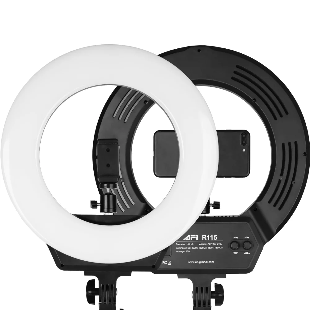 KINGJOY 15/16 Inch Selfie Ring Light LED Lamps 3200-6500K Fill Light for Photography Studio Vlog Video Shooting Makeup Ringlight
KINGJOY 15/16 Inch Selfie Ring Light LED Lamps 3200-6500K Fill Light for Photography Studio Vlog Video Shooting Makeup Ringlight
