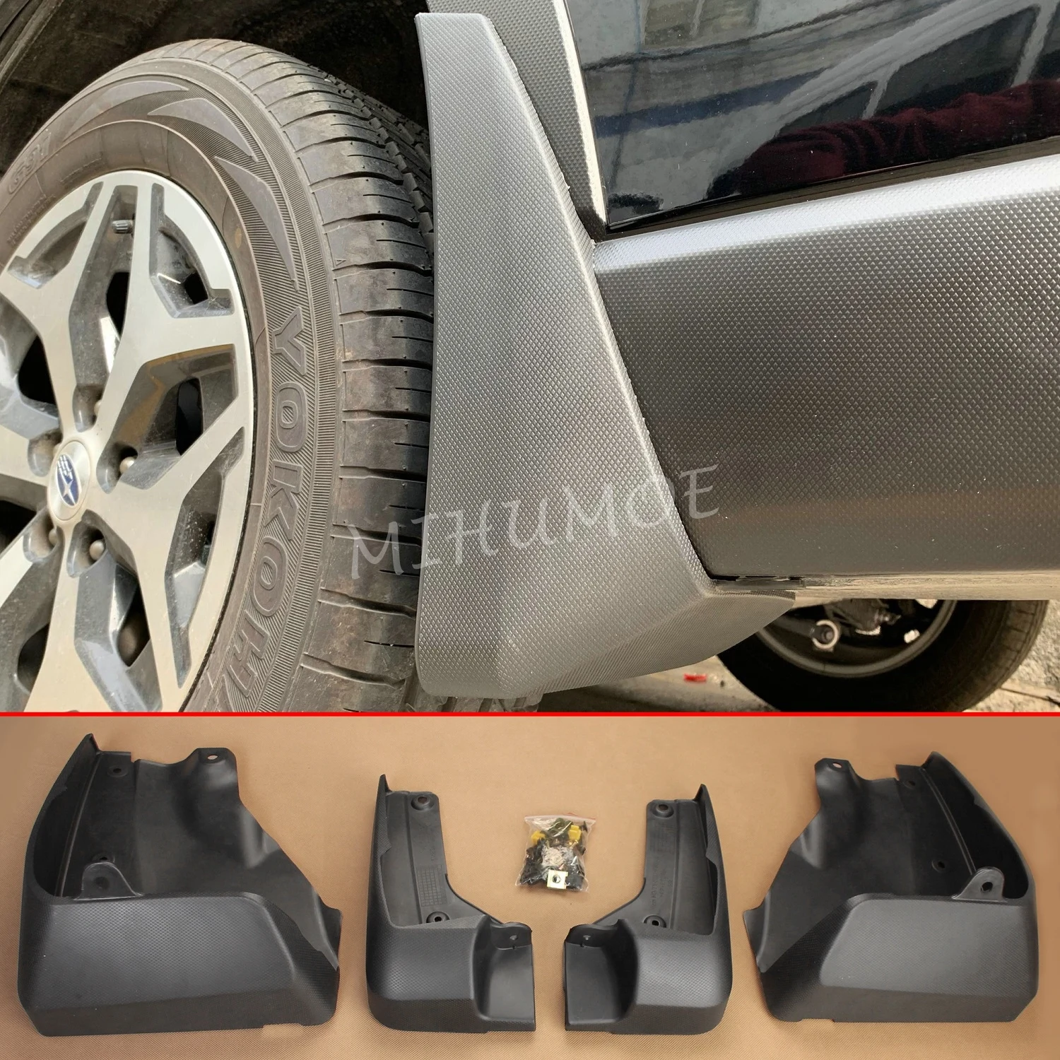 4Pcs Front Rear Car Mud Flaps Splash Guards Mudguards For Subaru Forester SK 2019-2024 Exterior Accessories
4Pcs Front Rear Car Mud Flaps Splash Guards Mudguards For Subaru Forester SK 2019-2024 Exterior Accessories