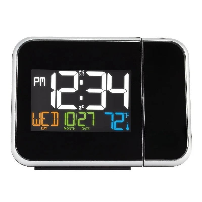 Tool Entry Level Projection LED Black Alarm Clock with Indoor Temperature, W85923
Tool Entry Level Projection LED Black Alarm Clock with Indoor Temperature, W85923
