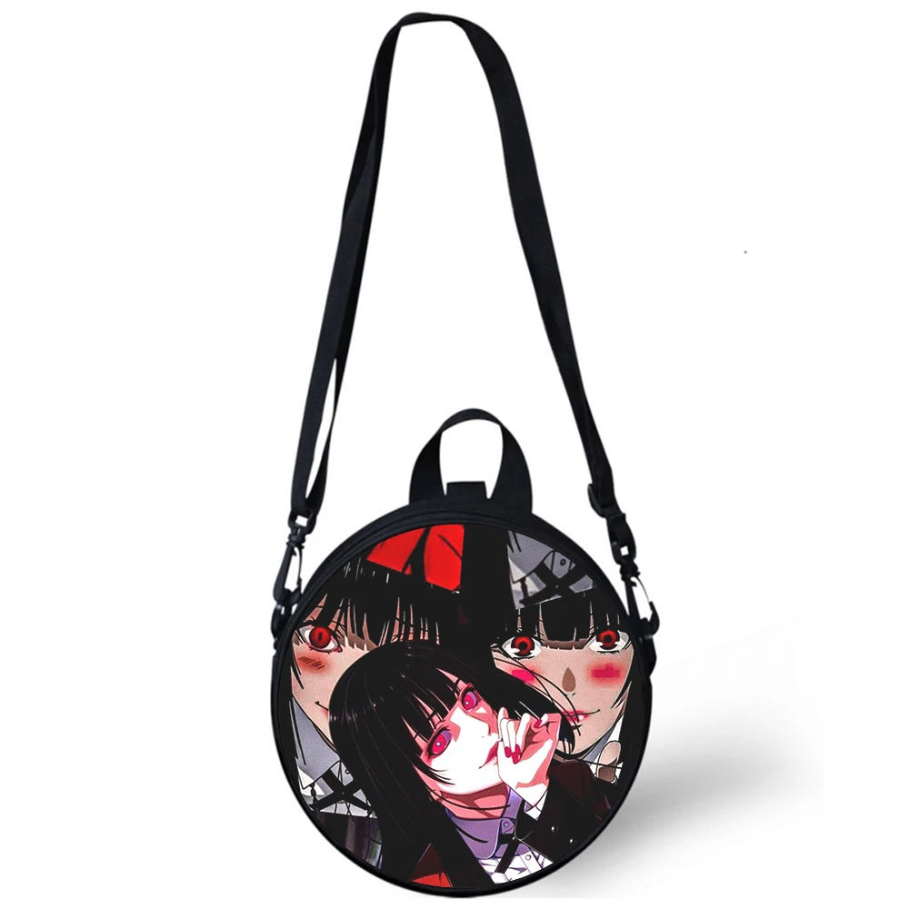 Kakegurui Jabami Yumeko Child kindergarten Bag 3D Print Crossbody Shoulder Bags For School Women Mini Round Bagpacks Rugtas Bag
Kakegurui Jabami Yumeko Child kindergarten Bag 3D Print Crossbody Shoulder Bags For School Women Mini Round Bagpacks Rugtas Bag