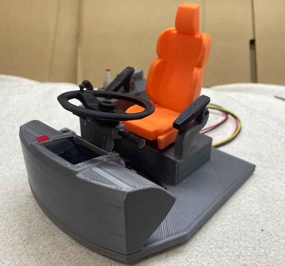 RC Simulation Seat for 1/12 Simulation Forklift 1/14 Hydraulic Loader Model Interior
RC Simulation Seat for 1/12 Simulation Forklift 1/14 Hydraulic Loader Model Interior