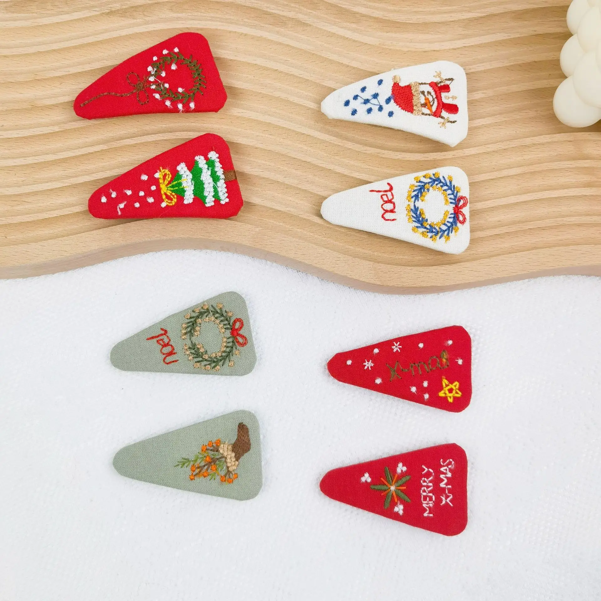 Christmas Baby Hair Clips Girls Hairpin Side Clips for Children Cute Cotton Hair Accessories Red Green Hairgrips Infant Gift
Christmas Baby Hair Clips Girls Hairpin Side Clips for Children Cute Cotton Hair Accessories Red Green Hairgrips Infant Gift