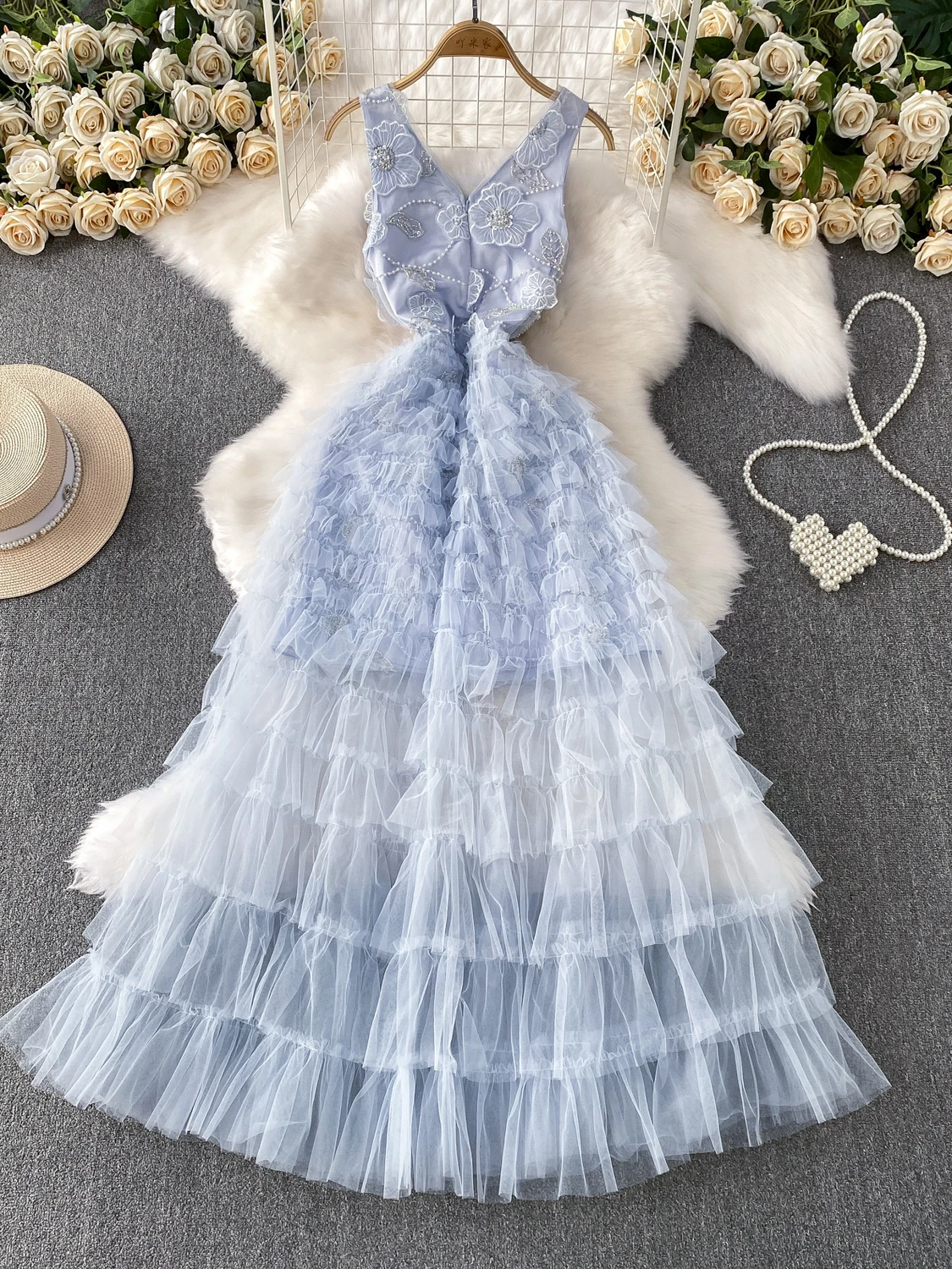 Ele V-ne Svel Sequin Embellied Princ Sle Long Skirt for Women Summer Slimming High Waist A-line Dr
Ele V-ne Svel Sequin Embellied Princ Sle Long Skirt for Women Summer Slimming High Waist A-line Dr