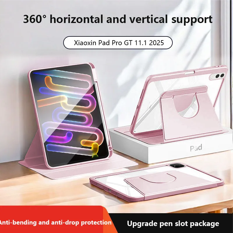 Rotation Acrylic Case For Lenovo Xiaoxin Pad Pro GT 11.1 inchIdea Tab 11 Pad 11 M11 B11 K11 Xiaoxin Pad 11 2024 With Pen Slot
Rotation Acrylic Case For Lenovo Xiaoxin Pad Pro GT 11.1 inchIdea Tab 11 Pad 11 M11 B11 K11 Xiaoxin Pad 11 2024 With Pen Slot