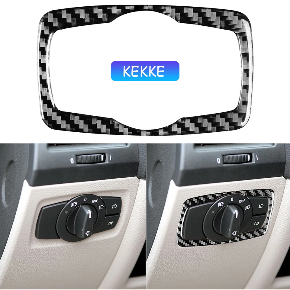 Carbon Fiber Headlight Switch Frame Trim Stickers Car Styling Decoration Accessories For BMW 1 Series E81 E82 E87 E88 2008-2013
Carbon Fiber Headlight Switch Frame Trim Stickers Car Styling Decoration Accessories For BMW 1 Series E81 E82 E87 E88 2008-2013