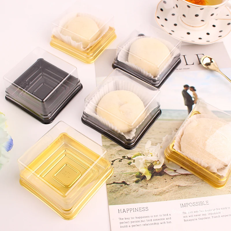New Product Promotion--100pcs=50sets 7.8*7.8*4cm Plastic Candy Box Wedding Cake boxes Muffin Container Food Gift Packaging box
New Product Promotion--100pcs=50sets 7.8*7.8*4cm Plastic Candy Box Wedding Cake boxes Muffin Container Food Gift Packaging box
