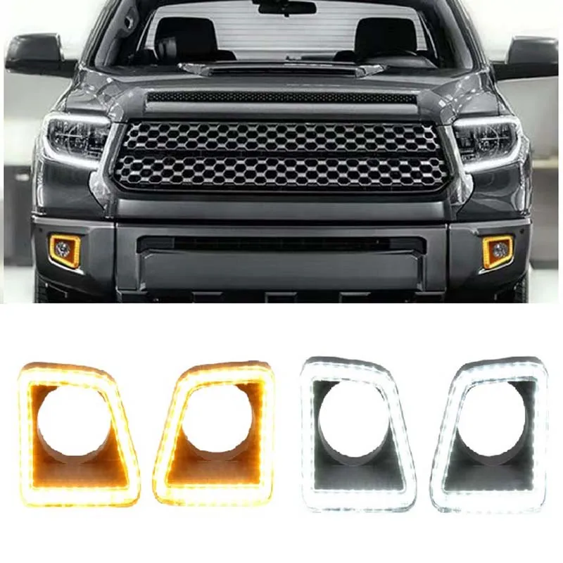 LED Front bumper day light Daytime running lights for Toyota Tundra 2014 2015 2016 2017 2018 2019 2020 2021
LED Front bumper day light Daytime running lights for Toyota Tundra 2014 2015 2016 2017 2018 2019 2020 2021