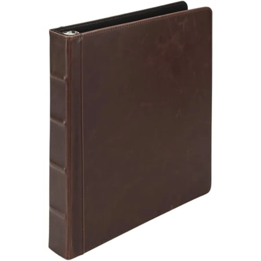 Vtage Leather 3 Rg Bder, Professional Organizer, Planner, Round Ring Holds 00 Sheets,Letter Size 8.5 x, No Zipper
Vtage Leather 3 Rg Bder, Professional Organizer, Planner, Round Ring Holds 00 Sheets,Letter Size 8.5 x, No Zipper