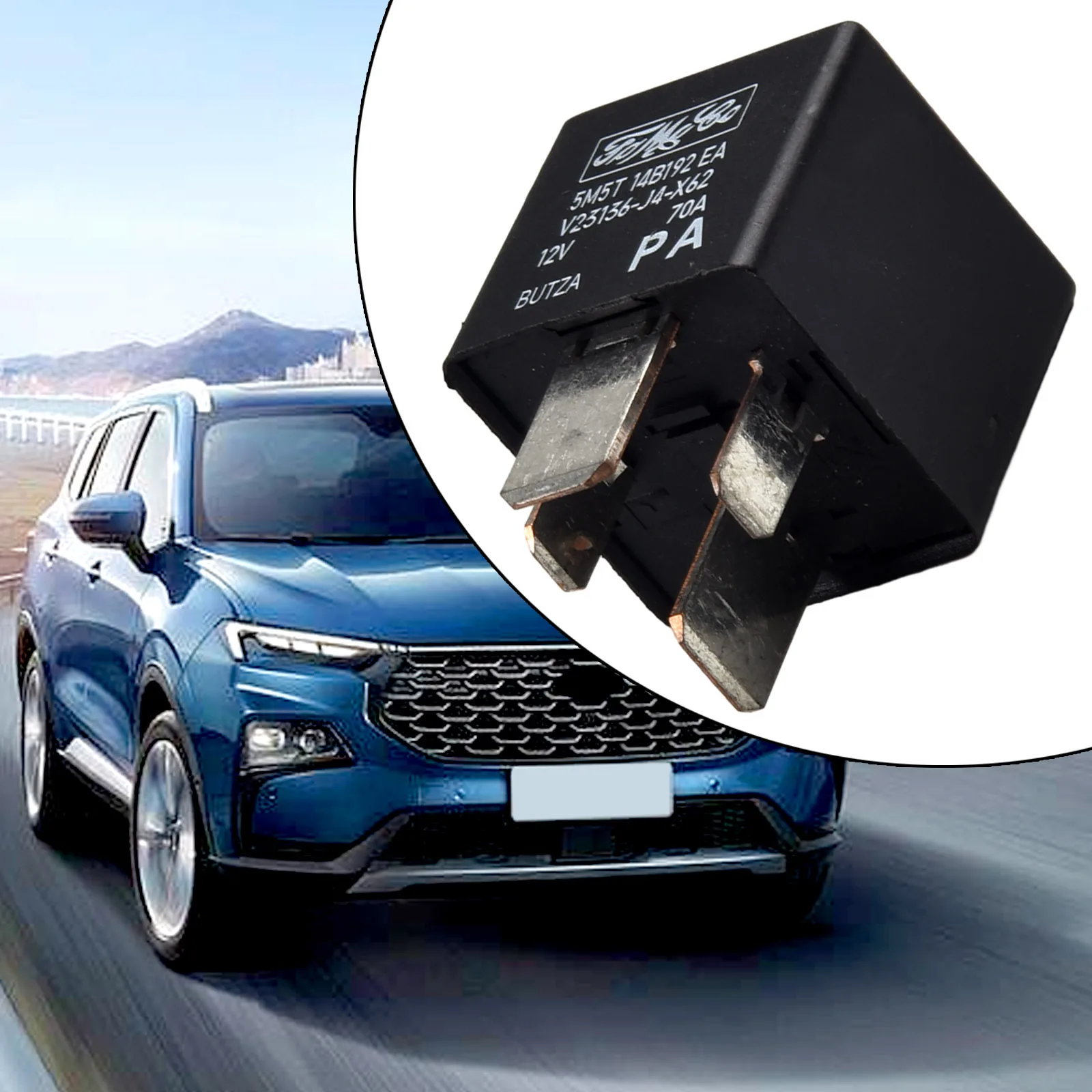 Автомобильное реле для Ford, автомобильное реле, внутренняя часть 30765034, 4-контактный 5M5T14B192EA 70A, 12 В, черное пластиковое подключение и воспроизведение
Автомобильное реле для Ford, автомобильное реле, внутренняя часть 30765034, 4-контактный 5M5T14B192EA 70A, 12 В, черное пластиковое подключение и воспроизведение