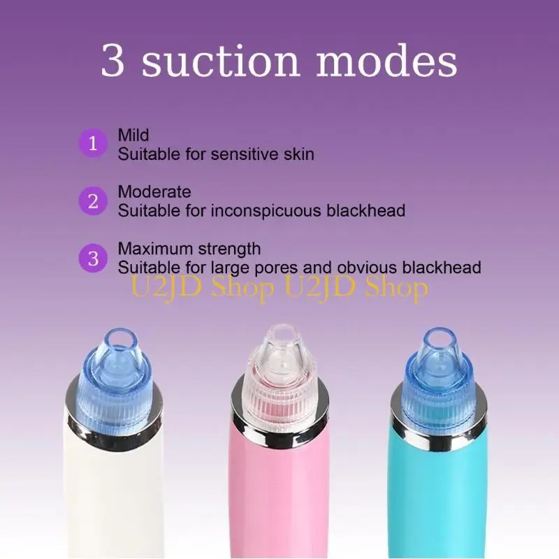 U2JD Blackhead Removers Vacuums Face Pore Cleaner Acnes Comedone Blackhead Extractors
U2JD Blackhead Removers Vacuums Face Pore Cleaner Acnes Comedone Blackhead Extractors